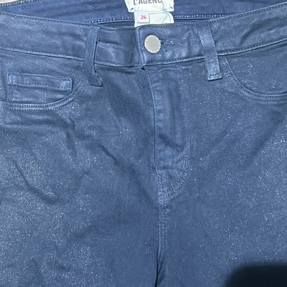 L'AGENCE Women's Deep Blue Jeggings